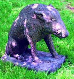 Picture of Wild Boar Garden Sculpture