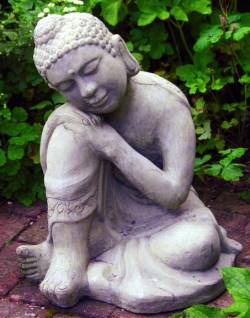 Picture of Resting Buddha Stonework