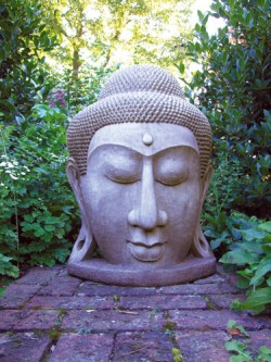 Picture of Giant Buddha Head Statue