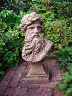 Picture of Hercules Head Stone Sculpture