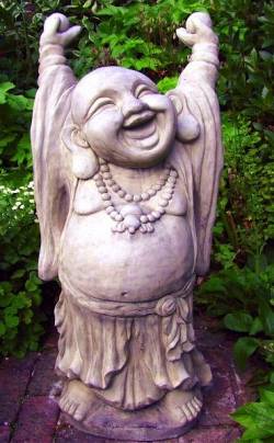 Picture of Chinese Juggler Stone Statue