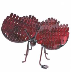 Picture of Wall Butterfly Metal Sculpture (Red)
