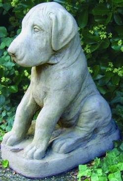 Picture of Dane Puppy Stone Ornament