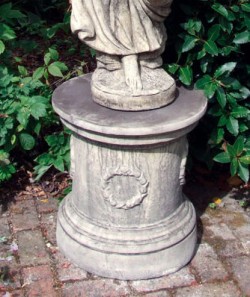Picture of Round Laurel Stone Plinth