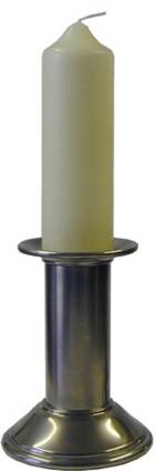 Picture of Medieval Pewter Pillar Candlestick Holder (Small)