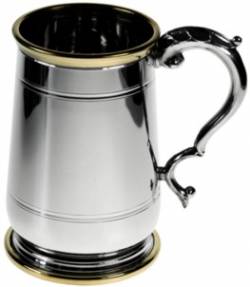 Picture of Heavy Hallam Pewter Tankard