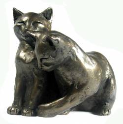 Picture of Lucky and Scruff Cat Ornament