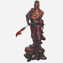 Picture of Lord Guan Resin Statue