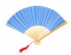 Picture of Blue Hand Fan