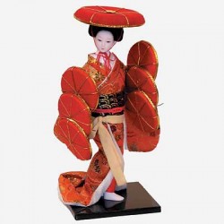 Picture of Japanese Hat Dancing Doll