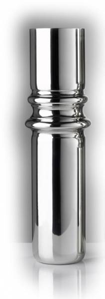 Picture of Ribbed Pewter Vase by Miranda Watkins