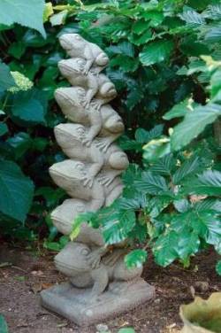 Picture of Chorus of Frogs Stone Statue