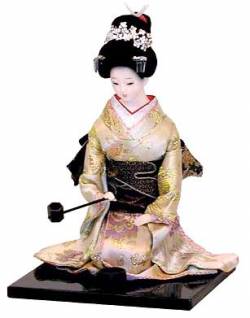 Picture of Japanese Lady Tea Doll