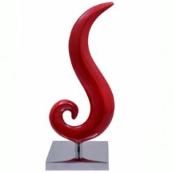 Picture of Objets d-art S Curl Metal Sculpture