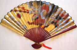 Picture of Dragons Large Wall Display Fan (30inch)