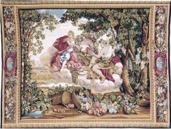 Picture of Bacchus and Diana Autumn Tapestry Wall Hanging