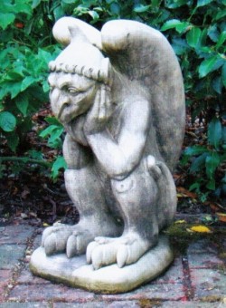 Picture of Winged Gargoyle Stone Ornament