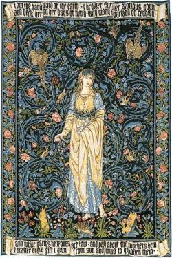 Picture of Flora Wall Tapestry by Morris & Co.