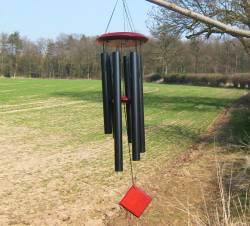 Picture of Woodstock Pluto Wind Chime (Black)