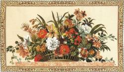 Picture of Flower Basket Colourful Wall Tapestry
