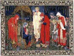 Picture of The Adoration of the Magi Tapestry by William Morris