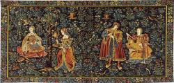 Picture of Courtly Scene Wall Tapestry