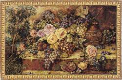 Picture of Still Life with Grapes Floral Wall Tapestry