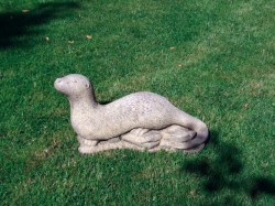Picture of Large Otter Stone Ornament