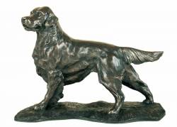 Picture of Golden Retriever Bronze Ornament