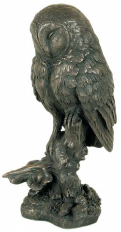 Picture of Barn Owl Bronze Sculpture