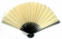 Picture of Cream Cotton Fan 9 inch