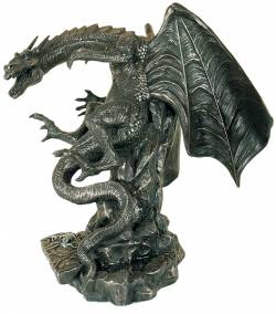 Picture of The White Dragon Bronze Sculpture