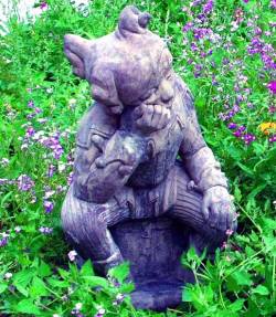 Picture of Jester Stone Statue