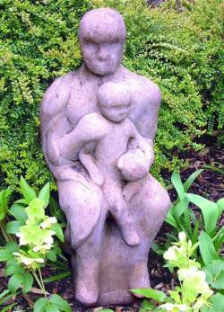 Picture of Father and Child Stone Ornament