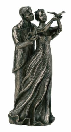 Picture of To Have and to Hold Bronze Figurine
