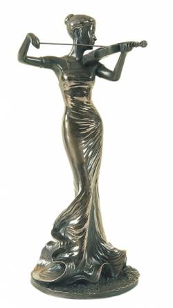 Picture of The Violinist Bronze Figurine