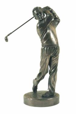 Picture of The Swing Bronze Gold Sculpture