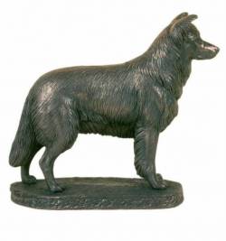Picture of Border Collie Bronze Sculpture