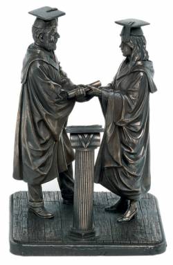 Picture of Graduate Female Bronze Figurine
