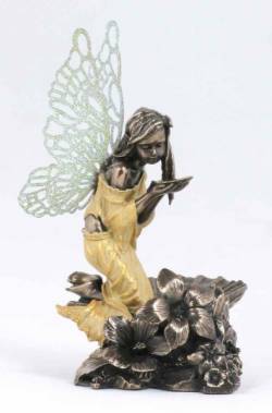 Picture of Wishes Bronze Fairy Ornament