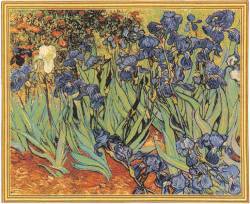 Picture of Iris by Van Gogh Tapestry Wall Hanging