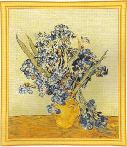 Picture of Irises by Van Gogh Tapestry