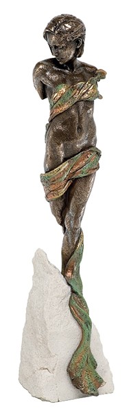 Picture of Joy Bronze Figurine
