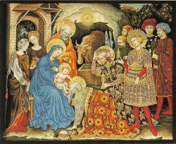 Picture of Adoration of The Magi from The Strozzi Chapel Tapestry