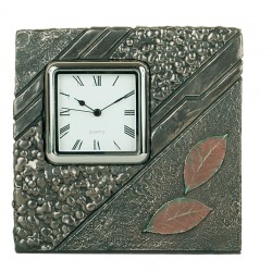 Picture of Autumn Leaf Bronze Clock (Medium)