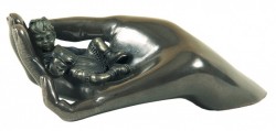 Picture of Caring Baby (Girl) Bronze Ornament