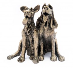 Picture of Tom and Fred Dogs Sculpture