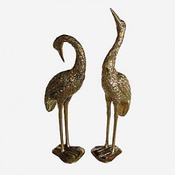 Picture of Pair of Brass Cranes