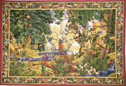 Picture of Tropical Greenery by Oudry Large Wall Tapestry