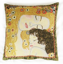 Picture of Mother and Child Klimt Cushion